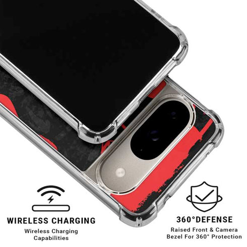 DC Comics Superman Silhouette Flying Google Pixel 10 Clear Case